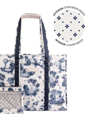 Brand New Lug Longboat LE Carry-All with Pouch in Storybook Indigo